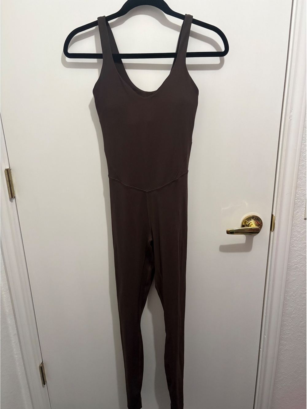 Lululemon align bodysuit 28” espresso size 2